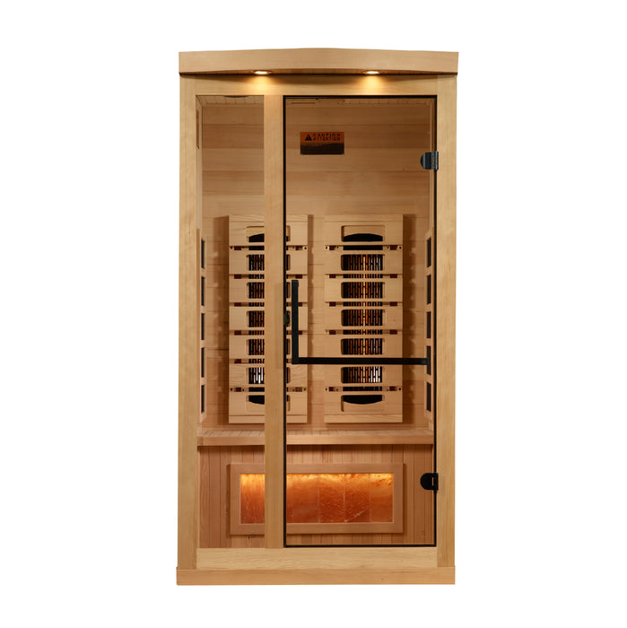 2025 Reserve Edition Golden Designs 1 Person Full Spectrum with Himalayan Salt Bar! GDI-8010-03