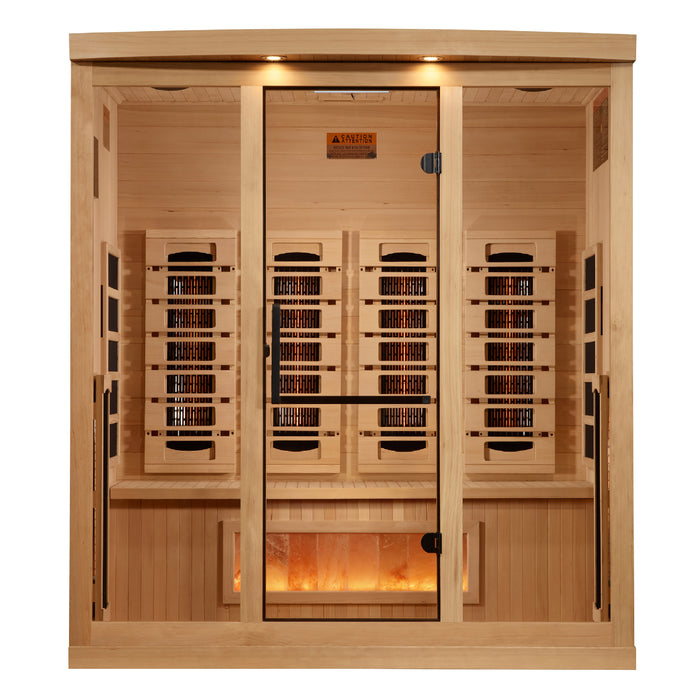 2025 Reserve Edition 4 Person Golden Designs Full Spectrum with Himalayan Salt Bar.GDI-8040-03
