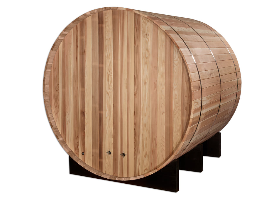 GDI  4-Person Traditional Barrel Sauna – ** -"Arosa" *Model:** GDI-B004-01